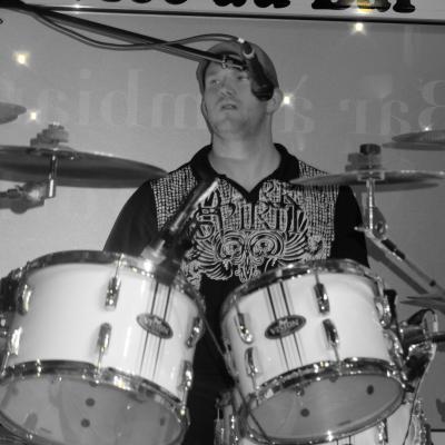 Cedric on drums