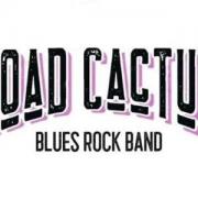 Road cactus logo green negatif
