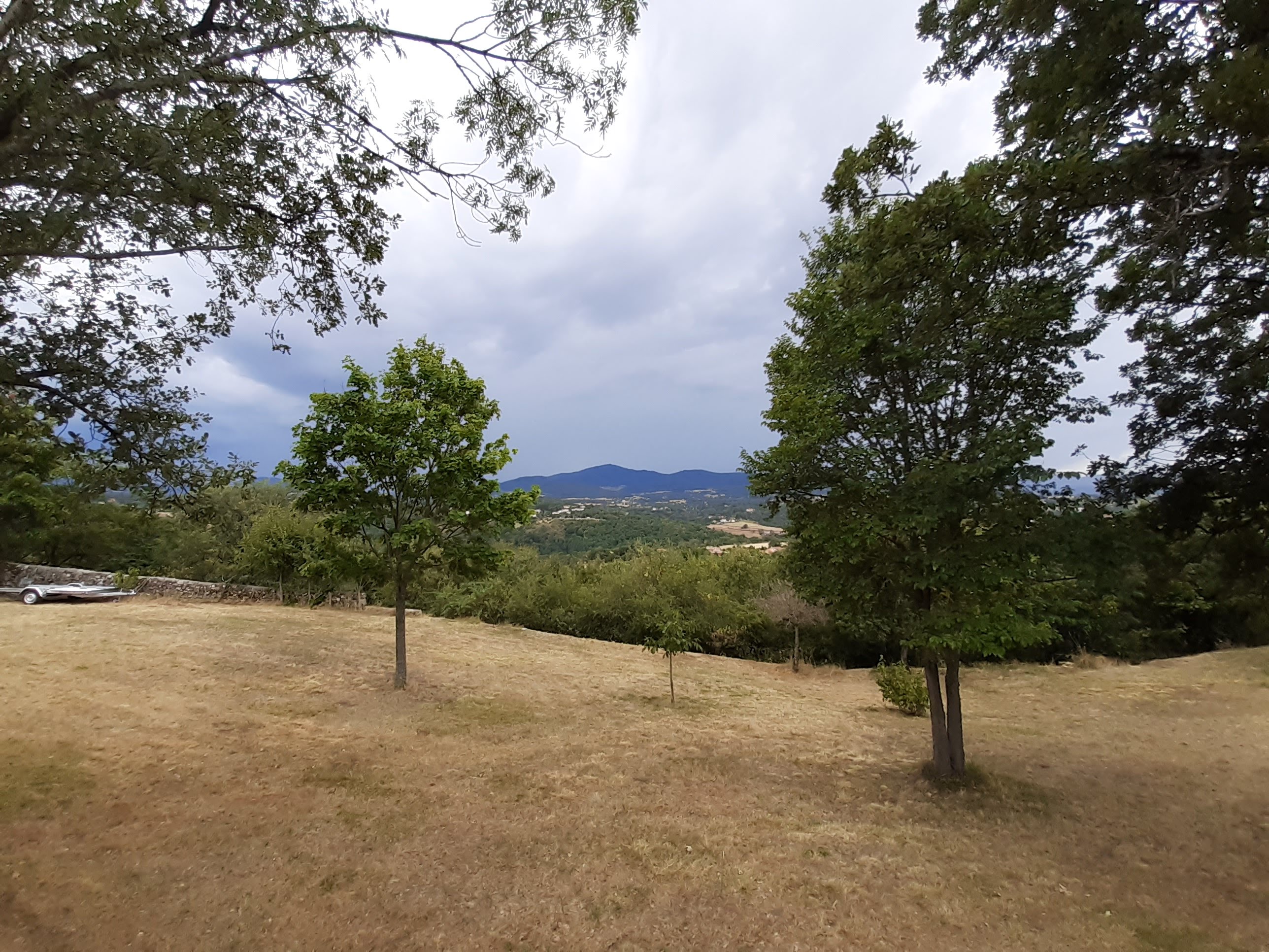 La vue avant la pluie !